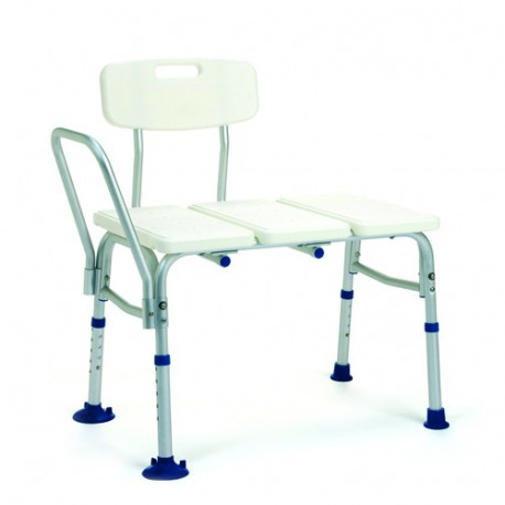 Banc de transfert avec dossier