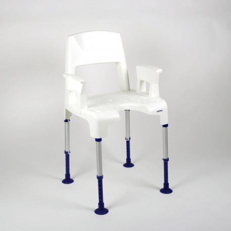 chaise de douche modulaire