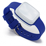 Détecteur de chute de couleur bleu