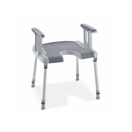 tabouret de douche à découpe intime