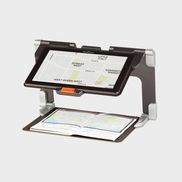 Télé agrandisseur avec un livre