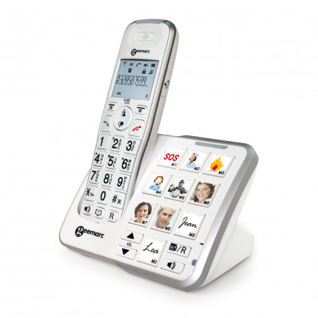 téléphone sans fil avec memo photo
