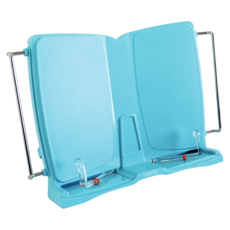 support de livre XL de couleur bleu
