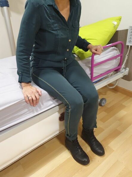 Barre de redressement au lit