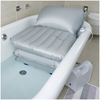 coussin de bain gonflable élévateur
