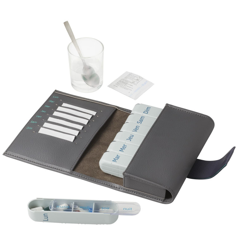 Pilulier hebdomadaire nomade