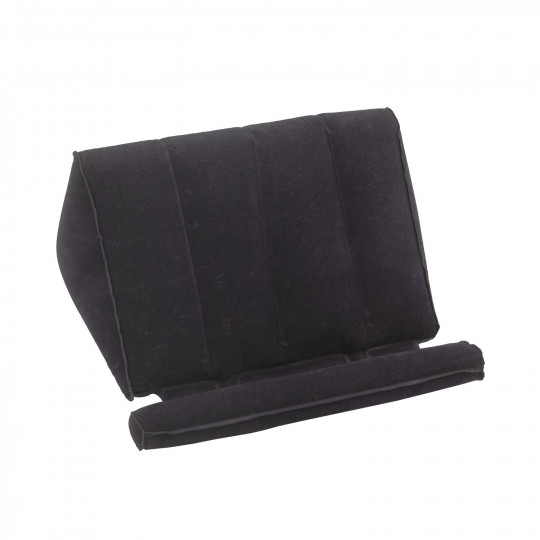Coussin de lecture gonflable de couleur noire